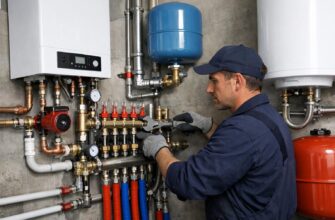 Установка новых компонентов системы отопления и водоснабжения