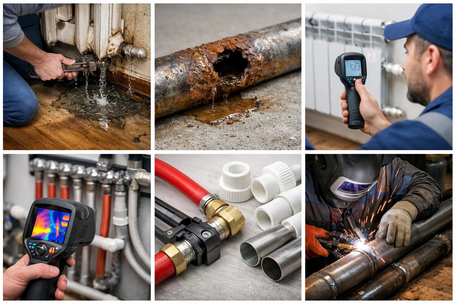 Переход на современные материалы: PEX, полипропилен, сталь