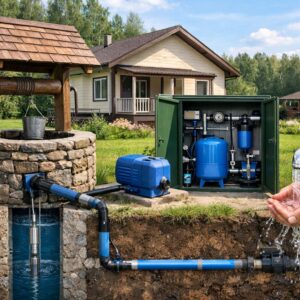 Водоснабжение от колодца в Судниково (Волоколамский район)