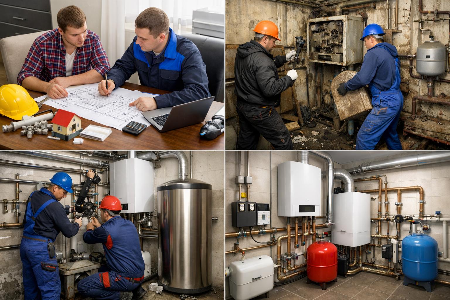 Комплексная замена котельной частного дома под ключ — решение от «Инженерные коммуникации»