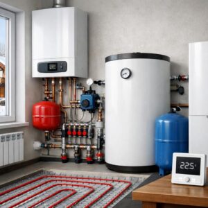 Автономное отопление частного дома в Лыткино