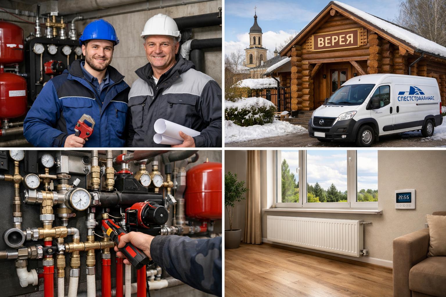 Почему выбирают ООО Холдинг СпецСтройАльянс для монтажа отопления под ключ в городе Верея