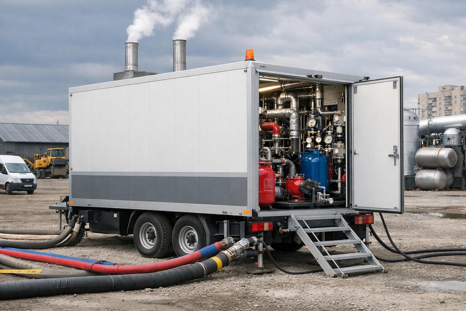 Передвижной тепловой пункт — быстрое решение для отопления и ГВС от ООО Холдинг СпецСтройАльянс Передвижной тепловой пункт — быстрое решение для отопления и ГВС от ООО Холдинг СпецСтройАльянс