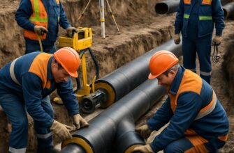 Монтаж тепловых сетей