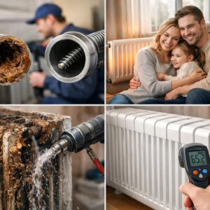 Чистка радиаторов и трубопроводов