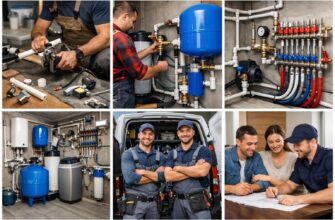 Монтаж системы водоснабжения