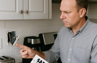 Безопасная электропроводка на кухне