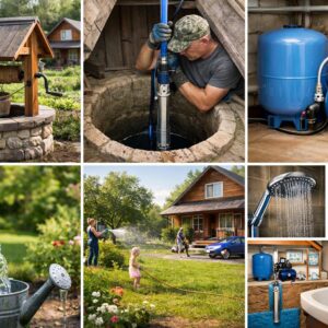 Автономное водоснабжение дачи из колодца