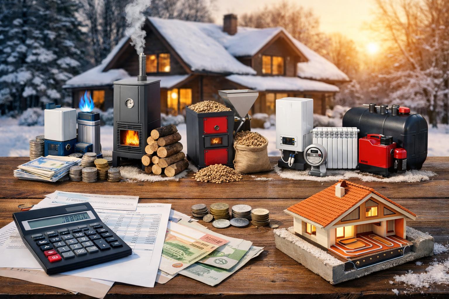 Как рассчитать реальные затраты на отопление частного дома
