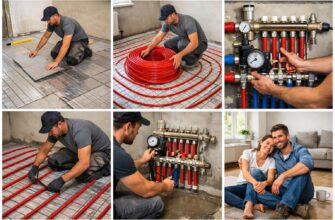 Водяной тёплый пол в квартире