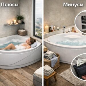 Стоит ли покупать угловую ванну?