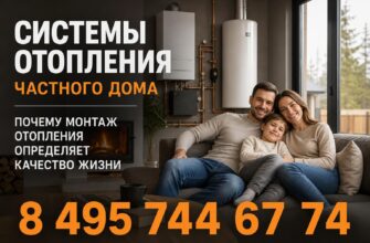 Отопление в загородном доме