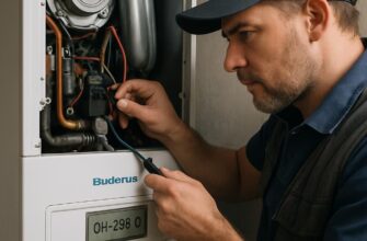 Ошибка OH 203 (O) на котле Buderus