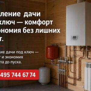 Отопление дачи под ключ