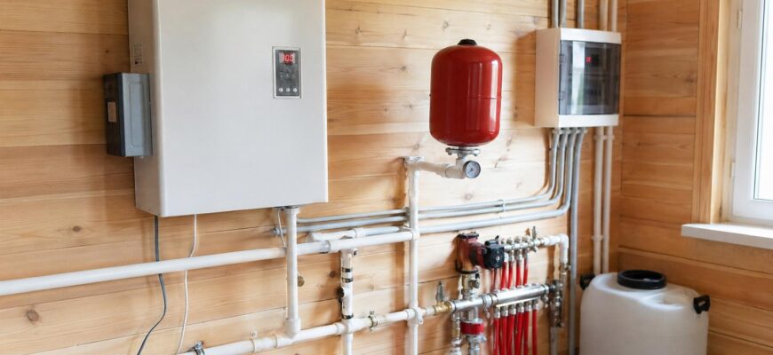 Тепло без хлопот: как организовать отопление электрокотлом в частном доме своими руками