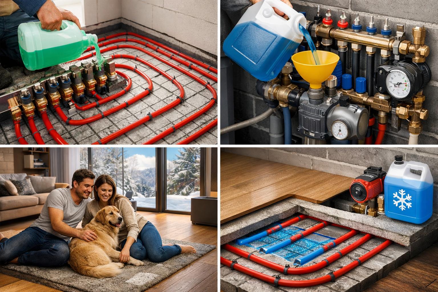 Почему выбирают Теплые полы на антифризе: выгода и комфорт круглый год