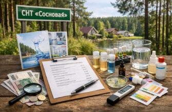 Анализ воды для СНТ Сосновая