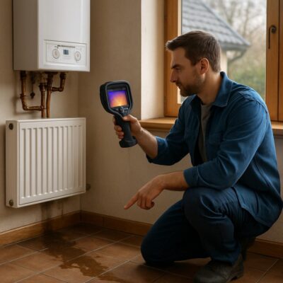 Частный дом: поиск утечек системы отопления