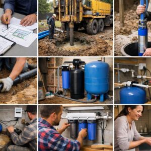 Установка автономного водоснабжения