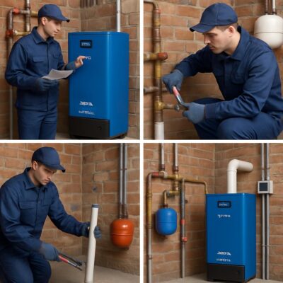 Установка котла ZOTA «ЕНИСЕЙ»