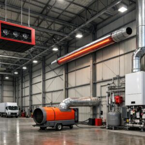 Отопление ангаров