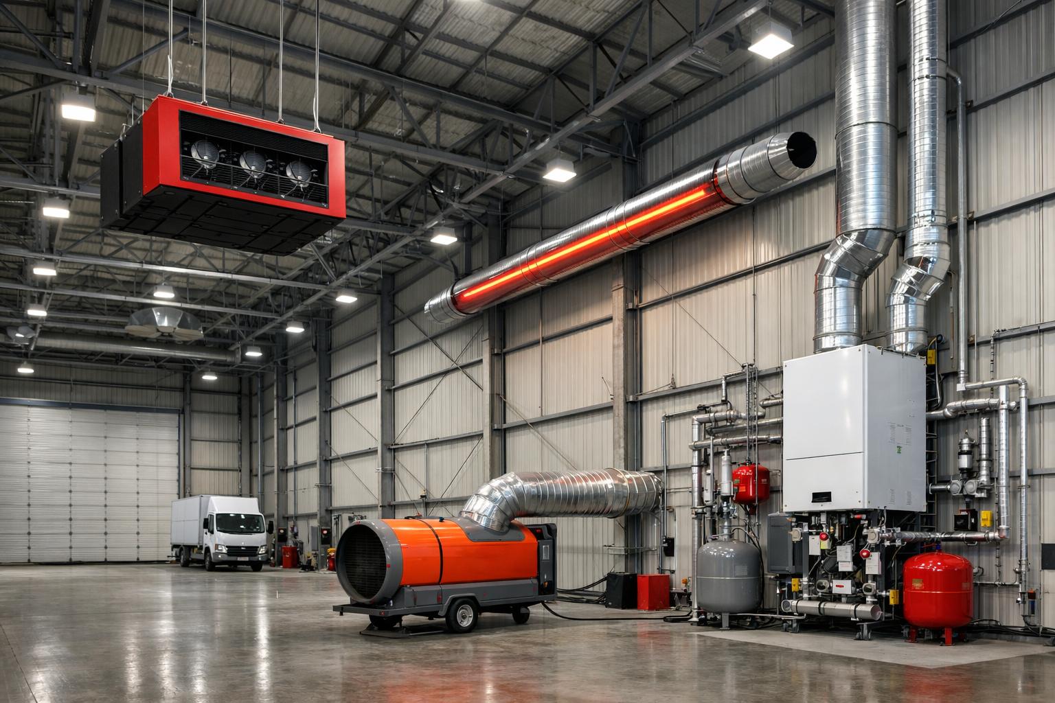 Комплексные инженерные решения — отопление ангаров под ключ от ООО Холдинг СпецСтройАльянс