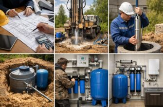 Автономное водоснабжение: проектирование