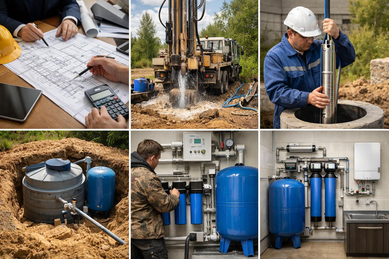 Автономное водоснабжение: комплексные решения от ООО Холдинг СпецСтройАльянс под ключ Автономное водоснабжение: комплексные решения от ООО Холдинг СпецСтройАльянс под ключ