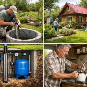 Автономный водопровод на даче