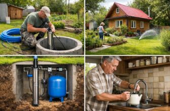 Автономный водопровод на даче