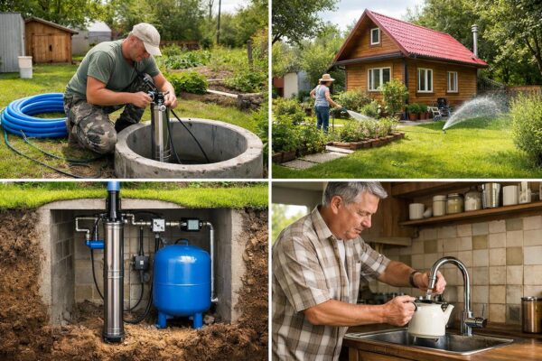 Автономный водопровод на даче