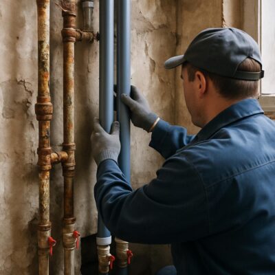 Как правильно заменить трубы отопления и водоснабжения в Головино