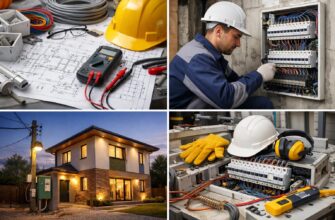 Электроснабжение нового дома