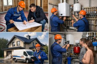 Монтаж отопления в Московской области