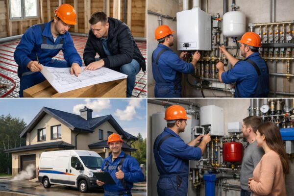 Монтаж отопления в Московской области