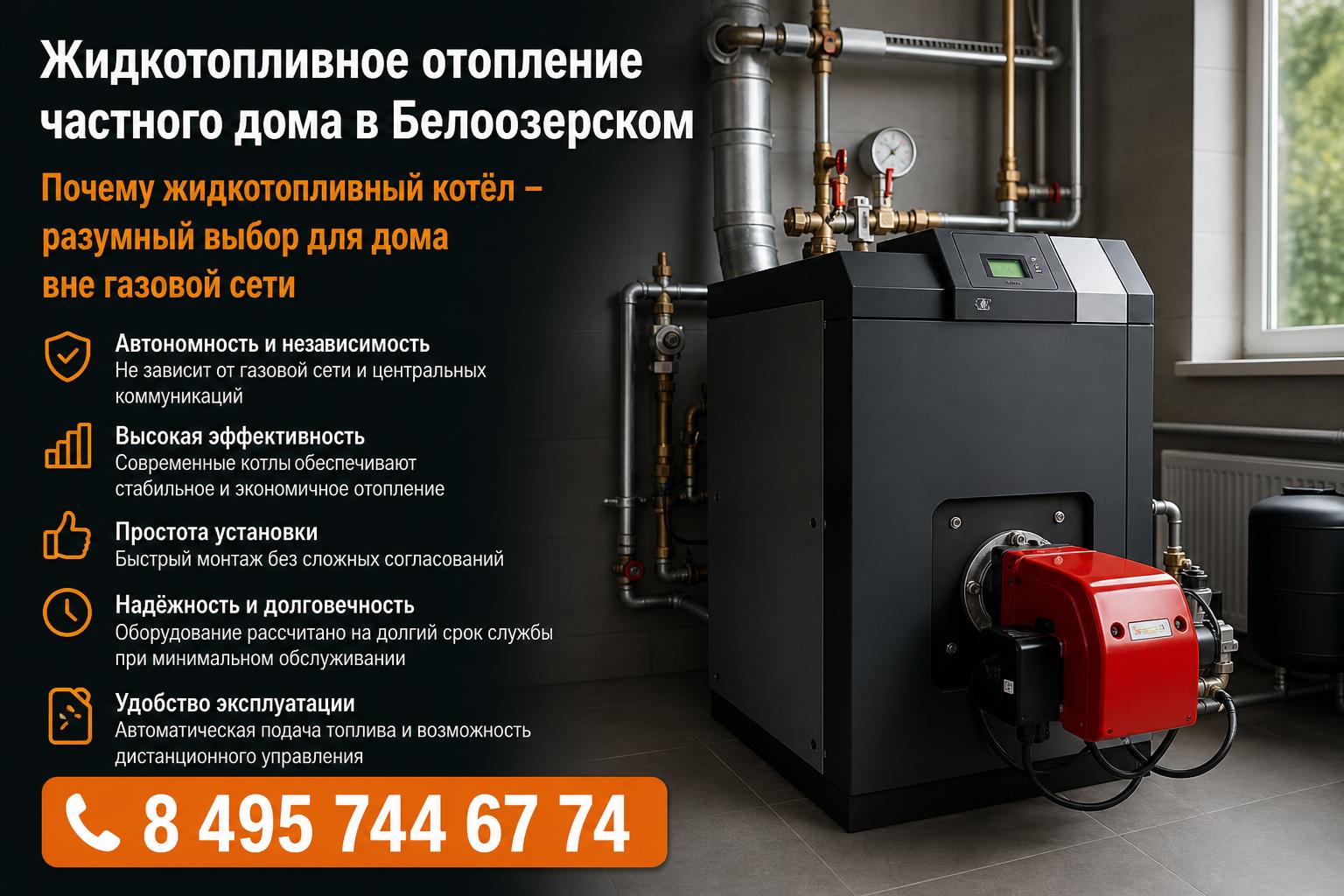 Почему жидкотопливный котёл - разумный выбор для дома вне газовой сети