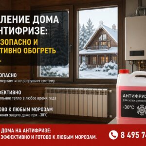 Отопление дома на антифризе