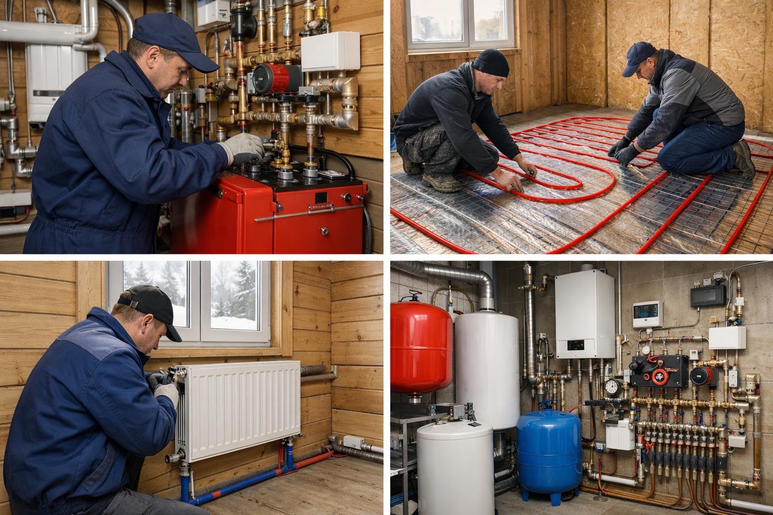 Установка отопления дачи: комплексный подход от ООО Холдинг СпецСтройАльянс Установка отопления дачи: комплексный подход от ООО Холдинг СпецСтройАльянс