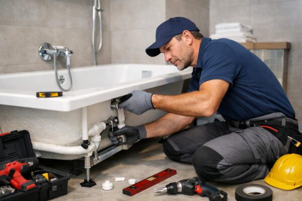 Монтаж ванны с гарантией надёжности