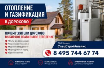 Отопление и газификация в Дорохово