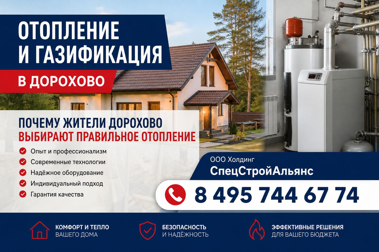 Почему жители Дорохово выбирают правильное отопление Почему жители Дорохово выбирают правильное отопление