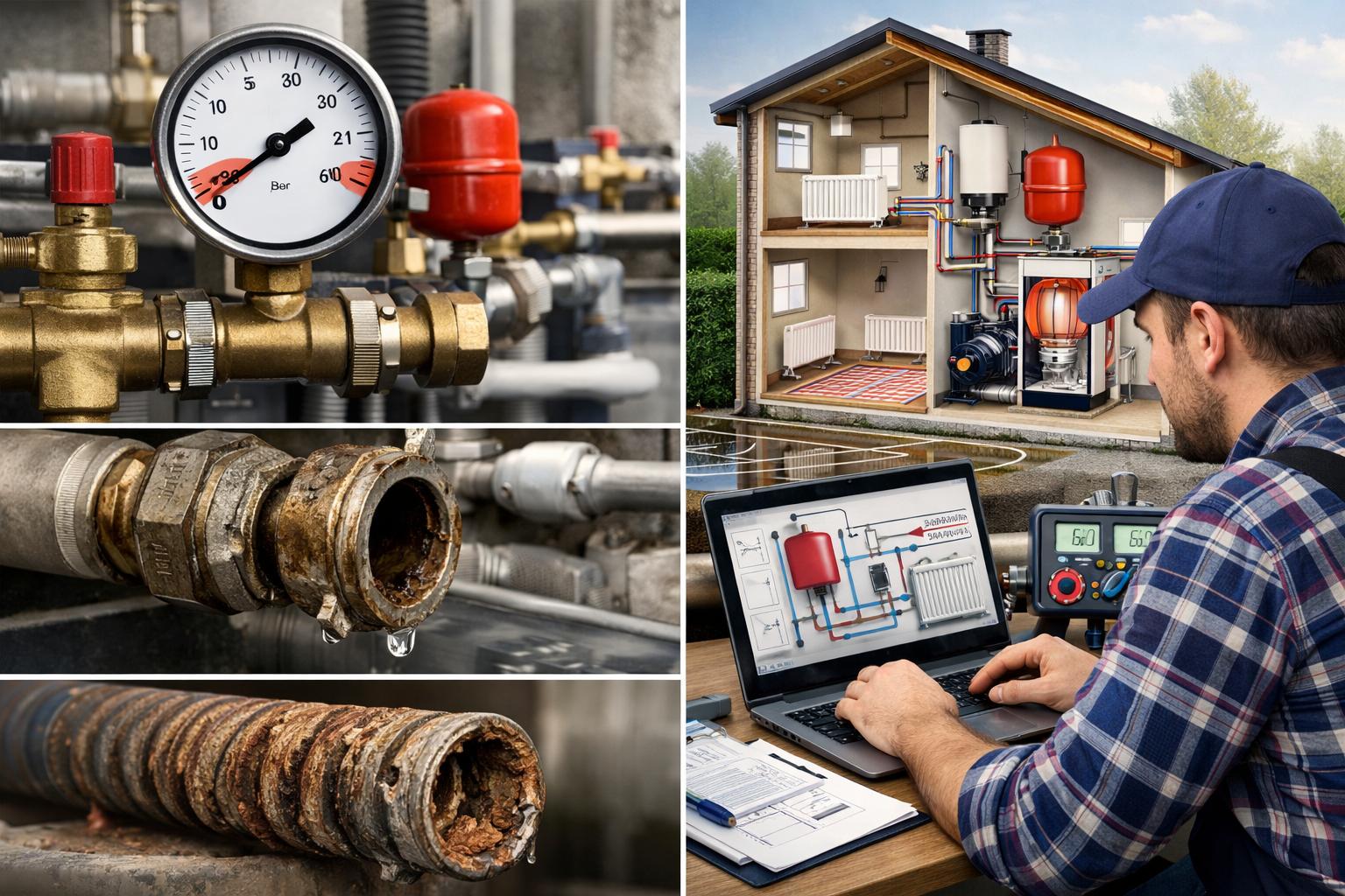 Почему в систему отопления частного дома подают теплоноситель под давлением: технические причины и преимущества — доверьте расчёт профессионалам