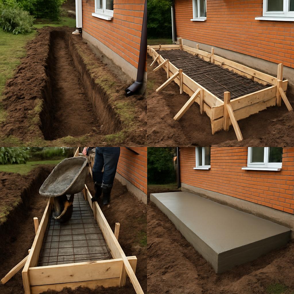 Как сделать фундамент для пристройки к дому: пошаговая инструкция от ООО ДИЗАЙН ПРЕСТИЖ