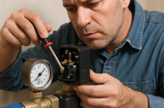 Замена реле давления водоснабжения