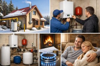 Газовое отопление частного дома в Солнечногорске