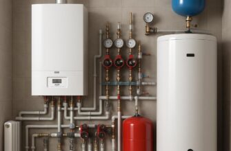 Отопление и котельная частного дома 180 м²