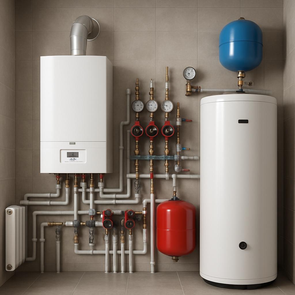 Отопление и котельная частного дома 180 м²: комплексный подход от ООО ДИЗАЙН ПРЕСТИЖ