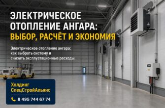 Электрическое отопление ангара