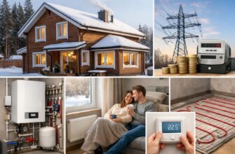 Электрическое отопление частного дома в Хотьково