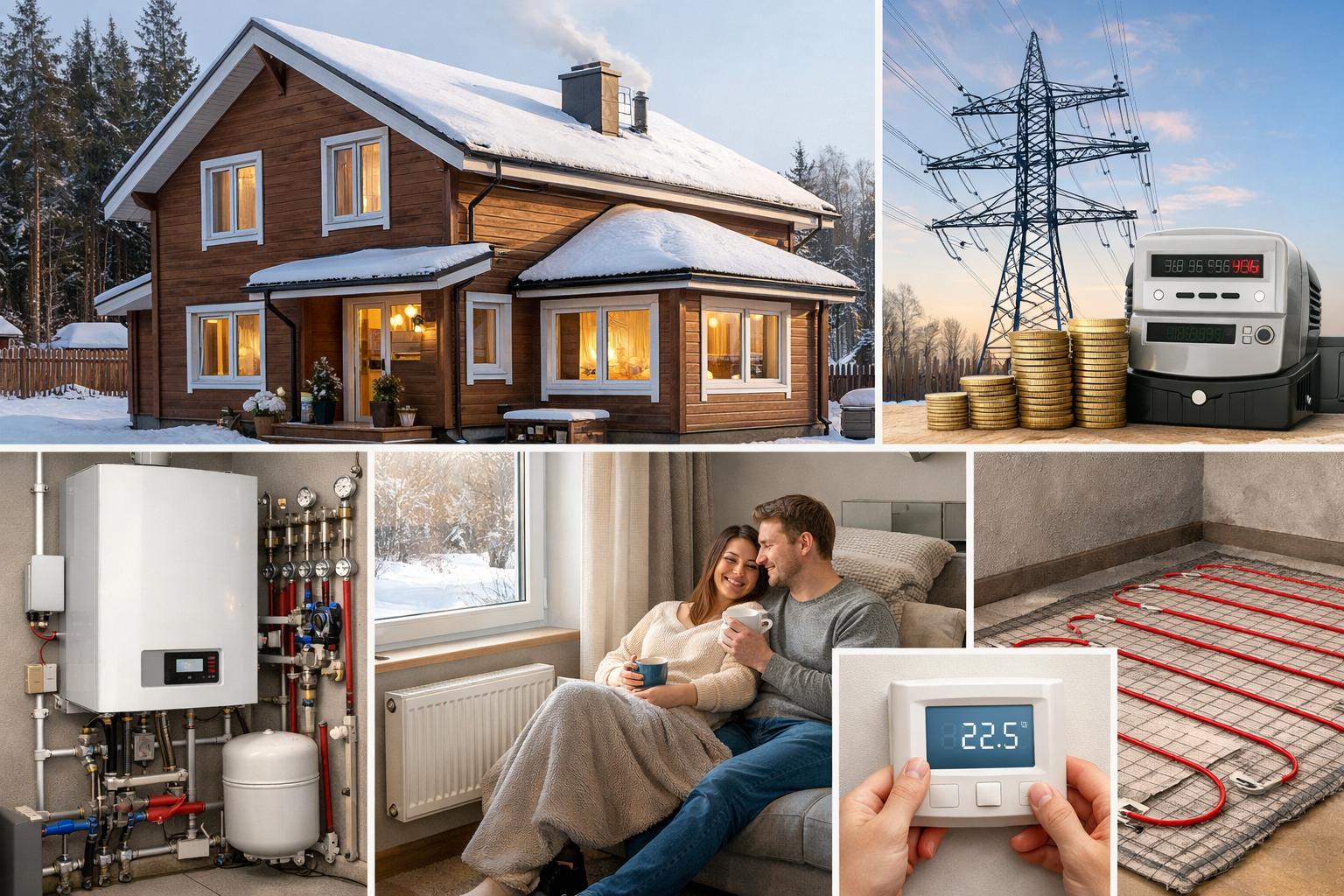 Почему электрическое отопление — выгодное и надежное решение для частного дома в Хотьково Почему электрическое отопление — выгодное и надежное решение для частного дома в Хотьково